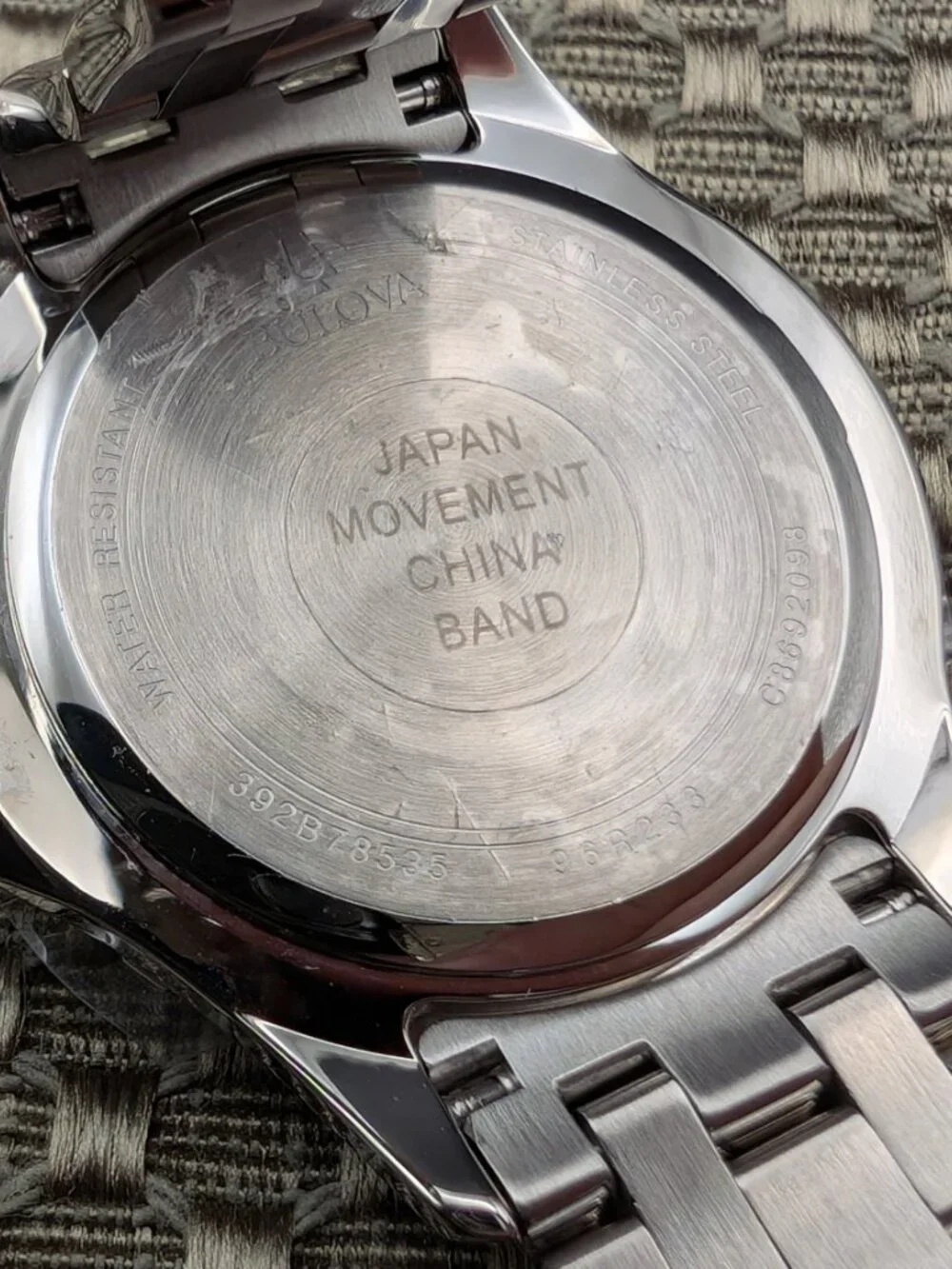Bulova classic stainless